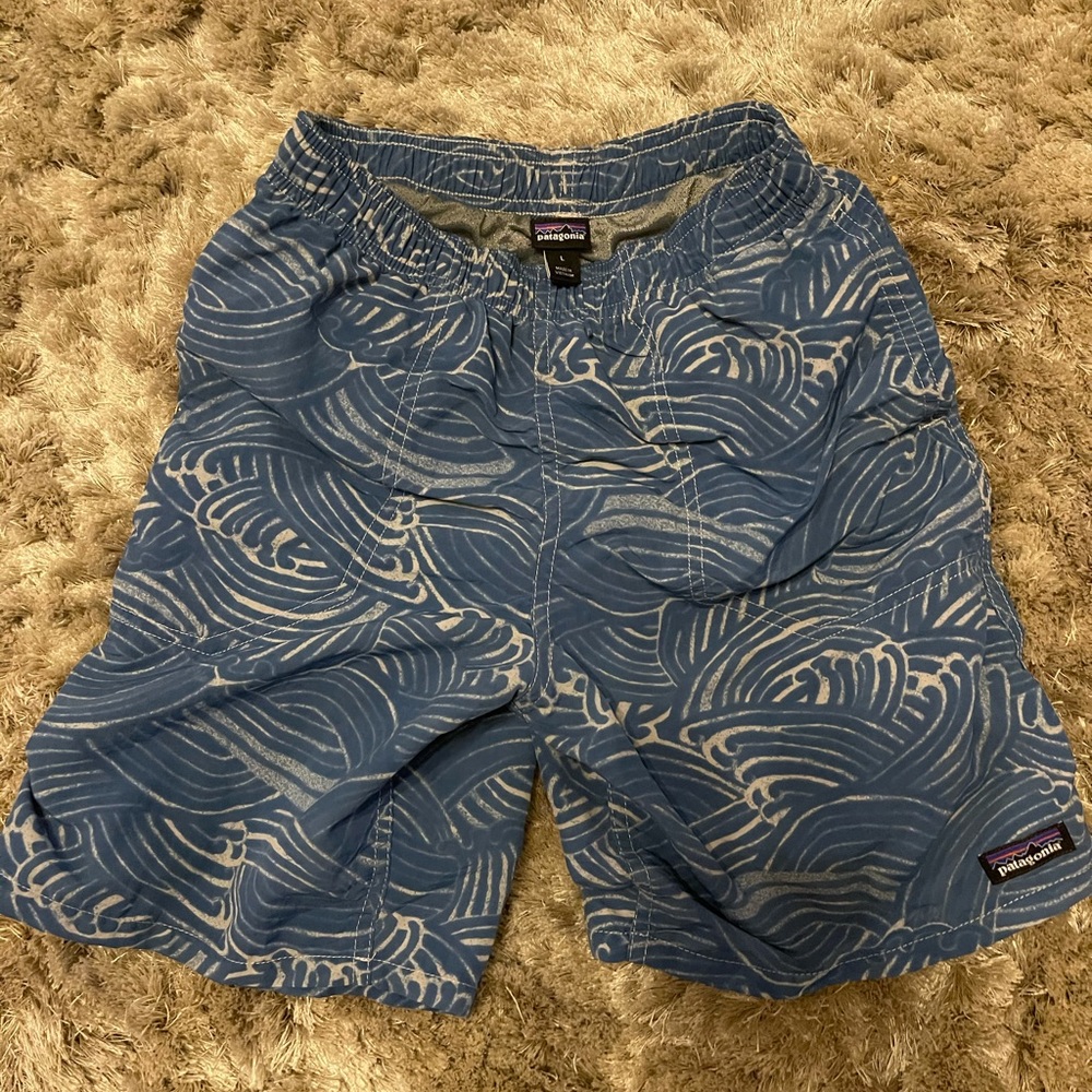 Boys Large Patagonia Swim Trunks